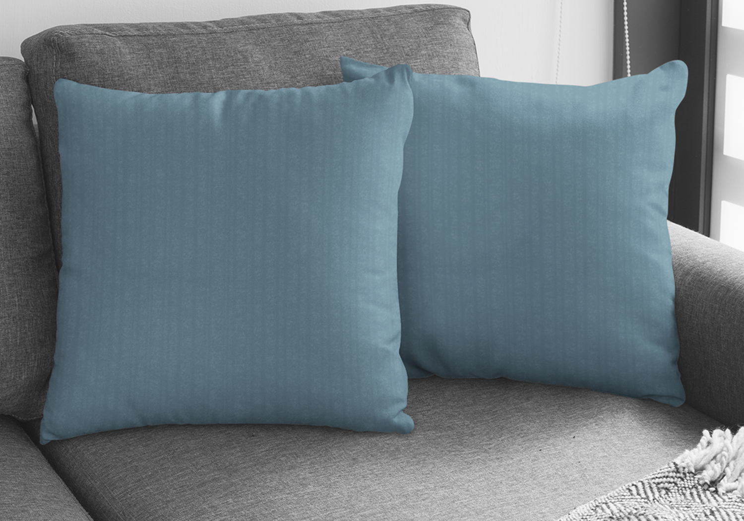 Abstract Soft Hues Teal Throw Pillow